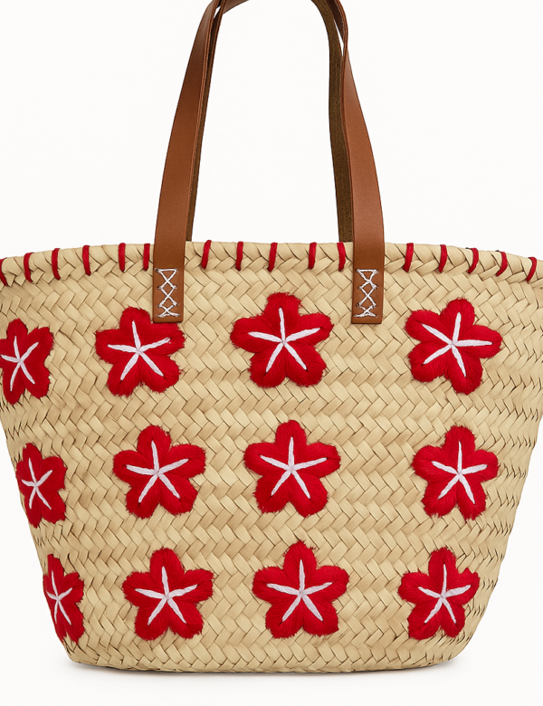 ACCESORIOS MUJER LLORET DE MAR BOLSO CALMALLORET CALMA FLORES CAPAZO ESTRELLA DE MAR