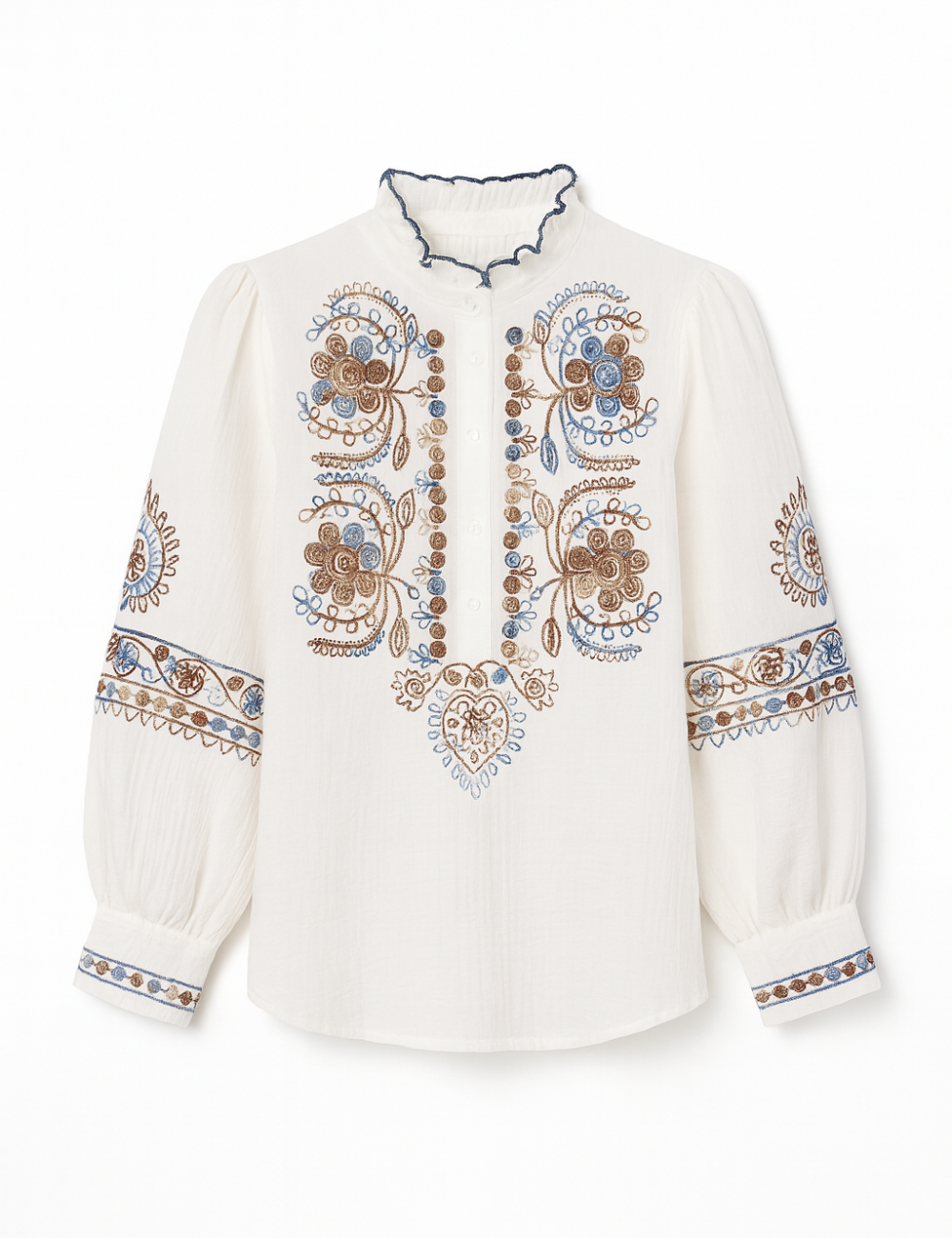 COMPRAR CAMISA BLANCA ROMANTICA
