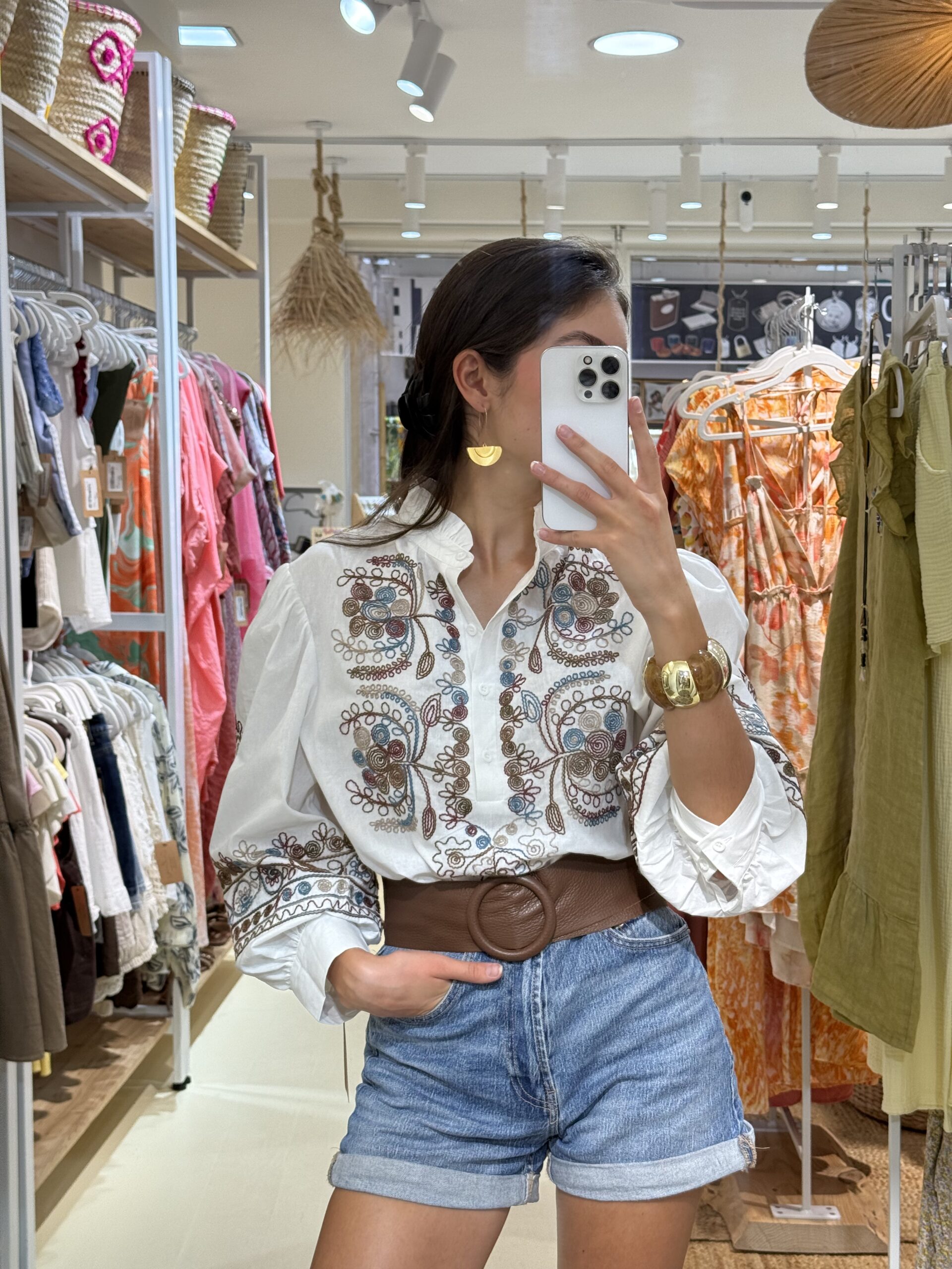 COMPRAR CAMISA BLANCA ROMANTICA